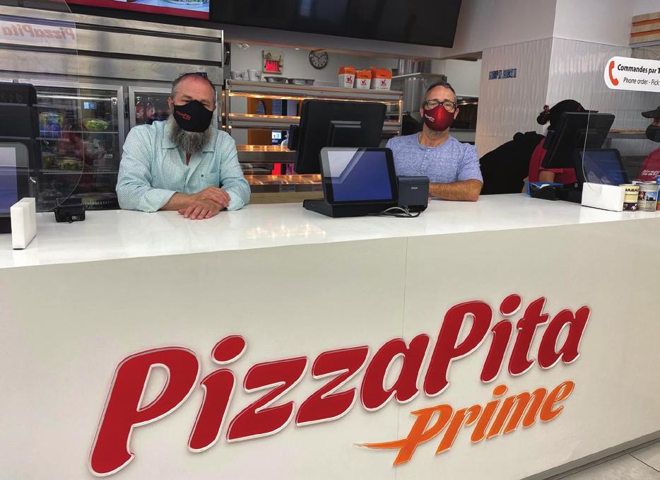 Brothers Chaim and Tzvi Shpigelman are owners of Pizza Pita kosher pizza