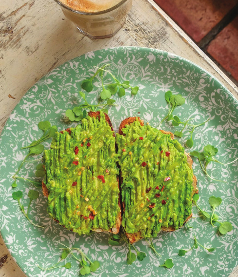 The now famous Tommy Avocado Toast