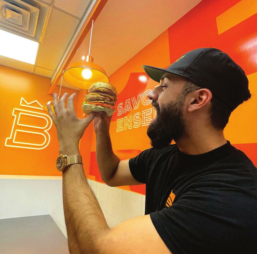 The King Burger at the LaSalle location of Centrale Bergham was the author’s favourite during Le Burger Week