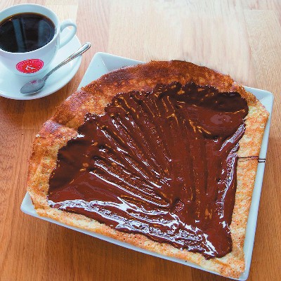 A Juliette & Chocolat crêpe