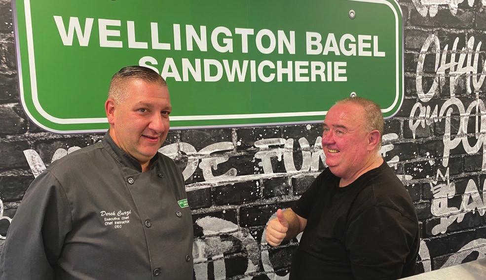Chef Derek Curzi and owner Jimmy Rennie