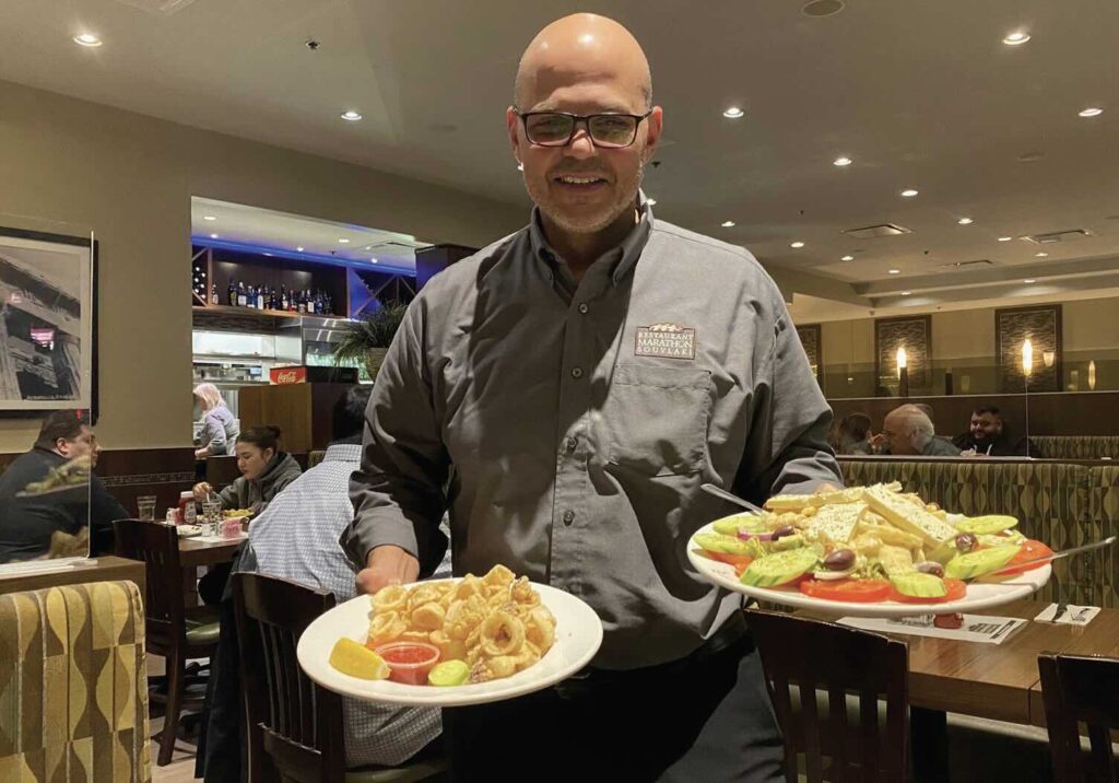 Peter Christakis is proud of the Marathon tradition