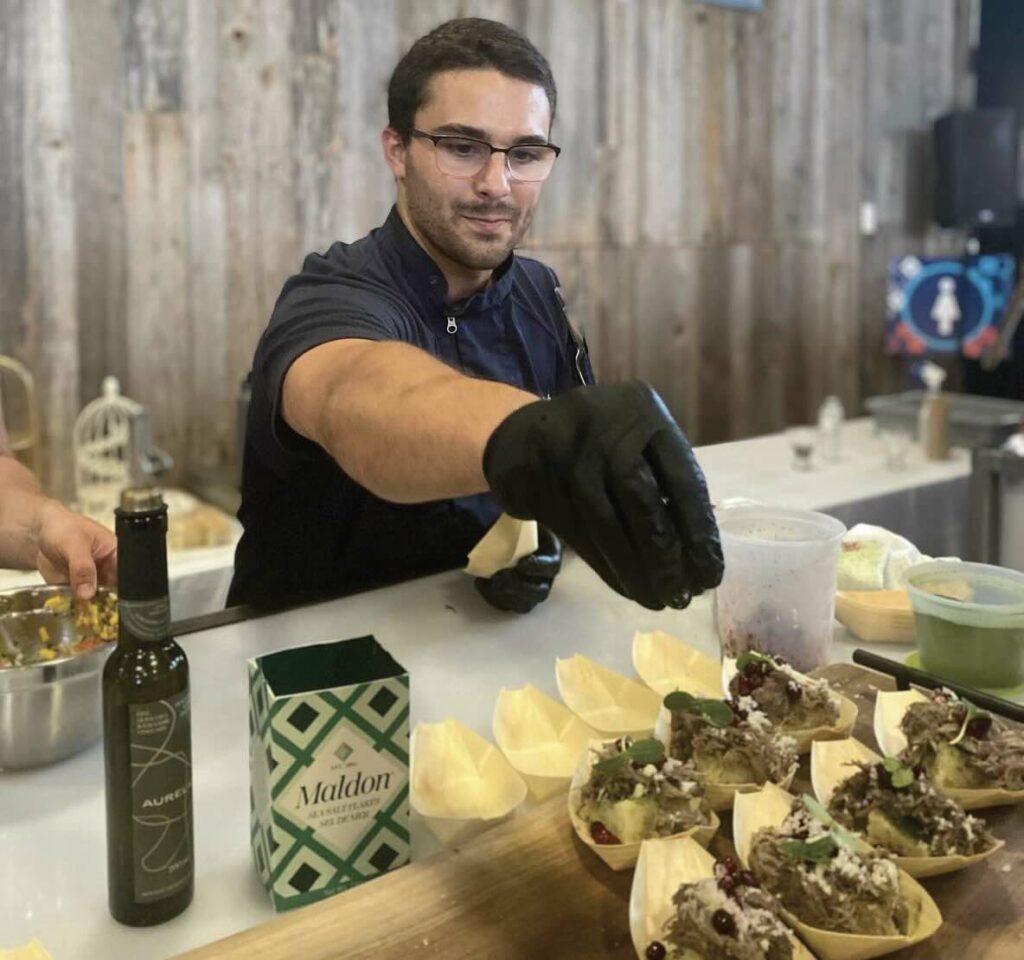 Chef Paolo DiBello runs the Starling kitchen