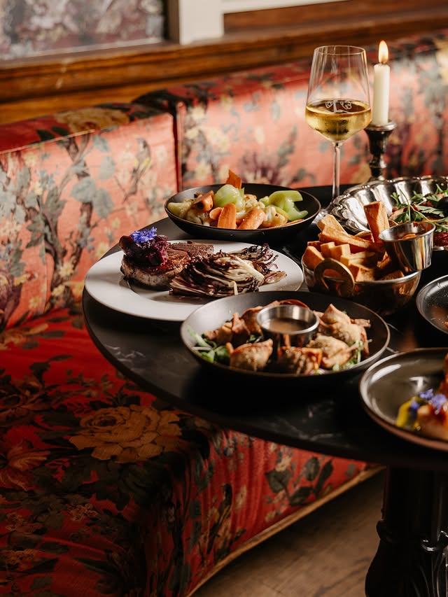 A sampling of some of the cuisine at Bernard
Cabaret Gourmand
