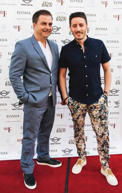 Owners Louie Mercuri and Raphael Roussel at 155 Fahreneit