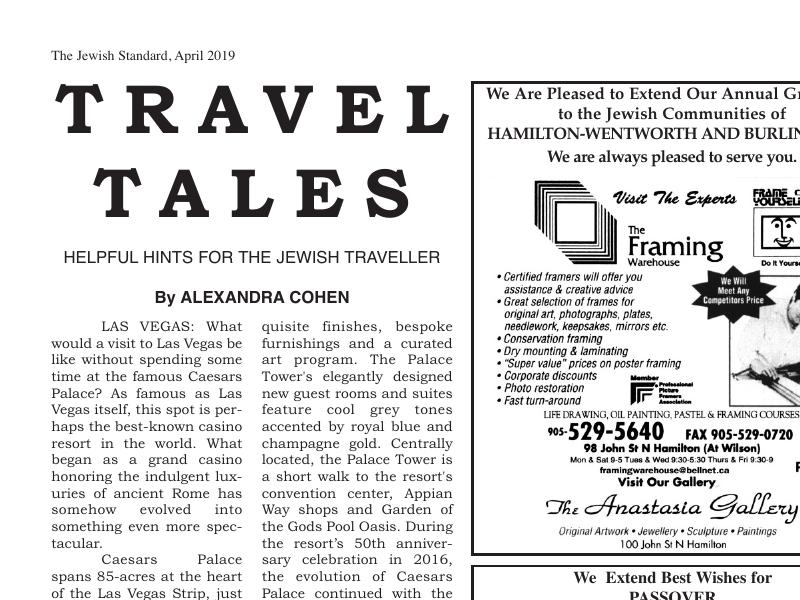 Caesars Palace Passover 2019