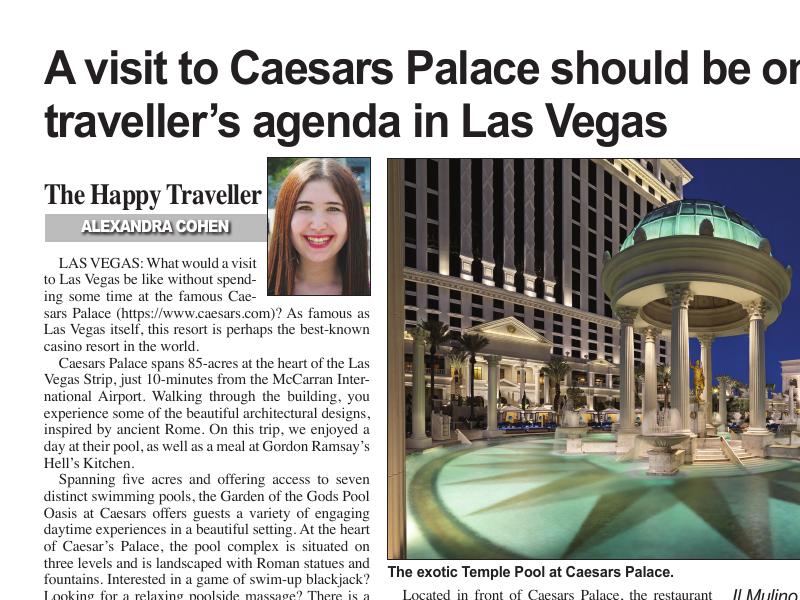 Caesars Pools And Dining