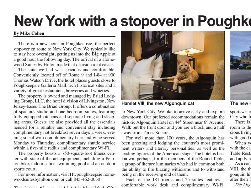 Poughkeepsie And The Algonquin