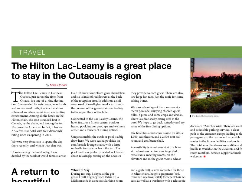 The Hilton Lac Leamy And Beautiful Nice